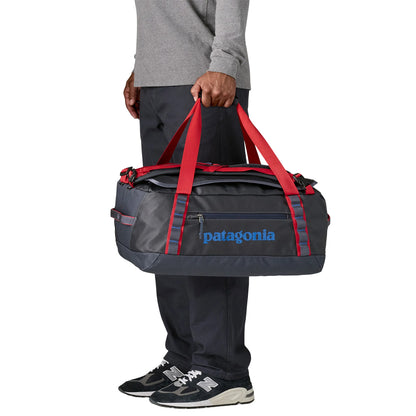 Patagonia Black Hole Duffel 40L Smolder Blue w/Amanita Red