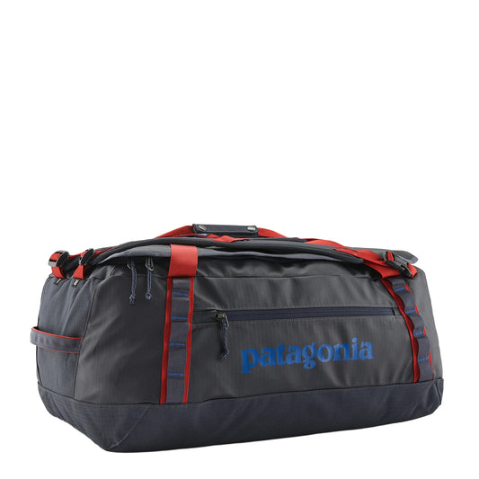 Patagonia Black Hole Duffel 55L Smolder Blue w/Amanita Red