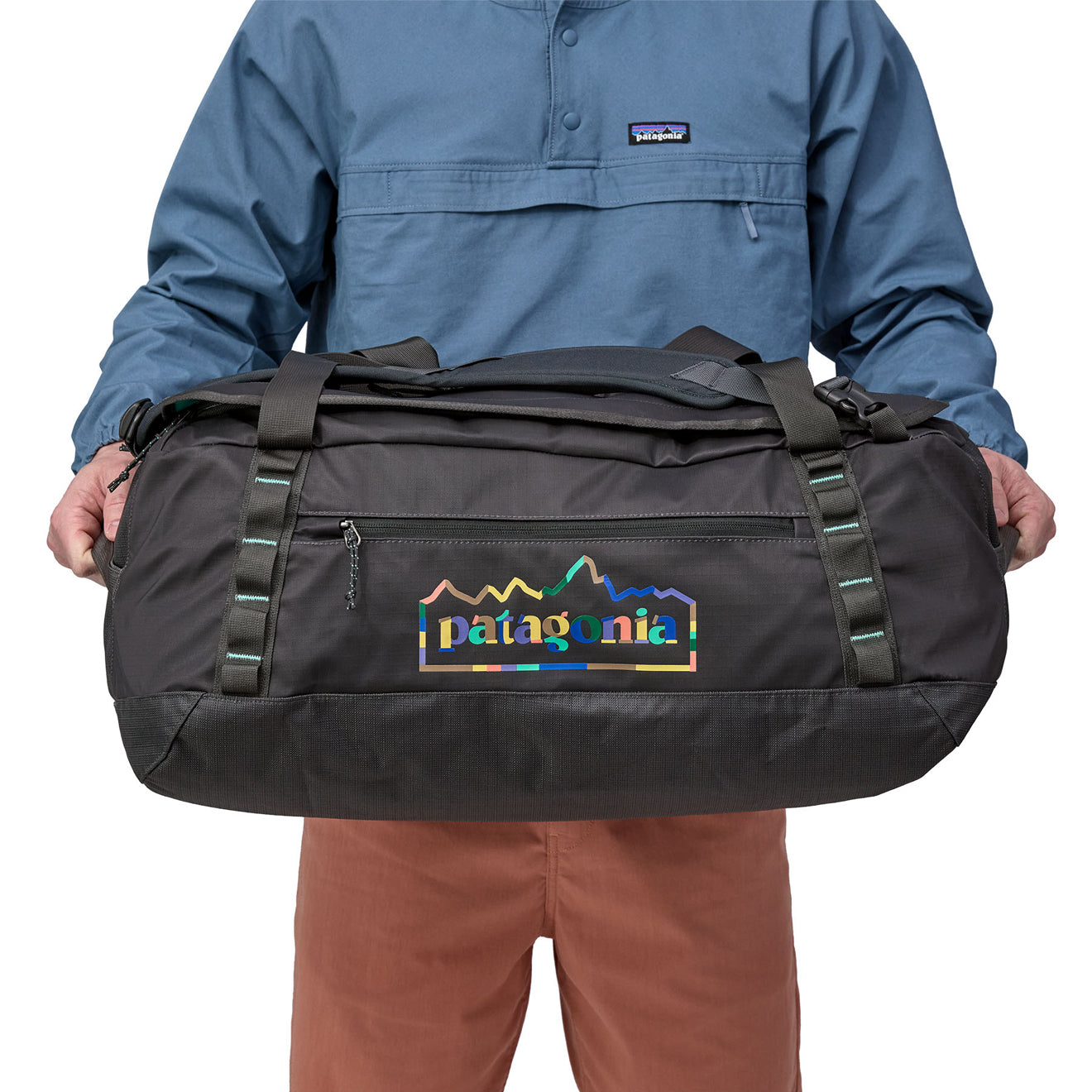 Patagonia Black Hole Duffel 55L Unity Fitz / Ink Black - The Sporting Lodge