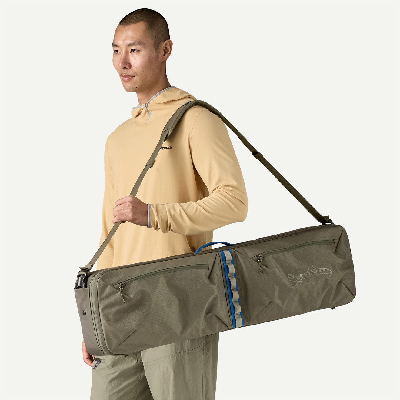 Patagonia Black Hole Rod Case Basin Green - The Sporting Lodge
