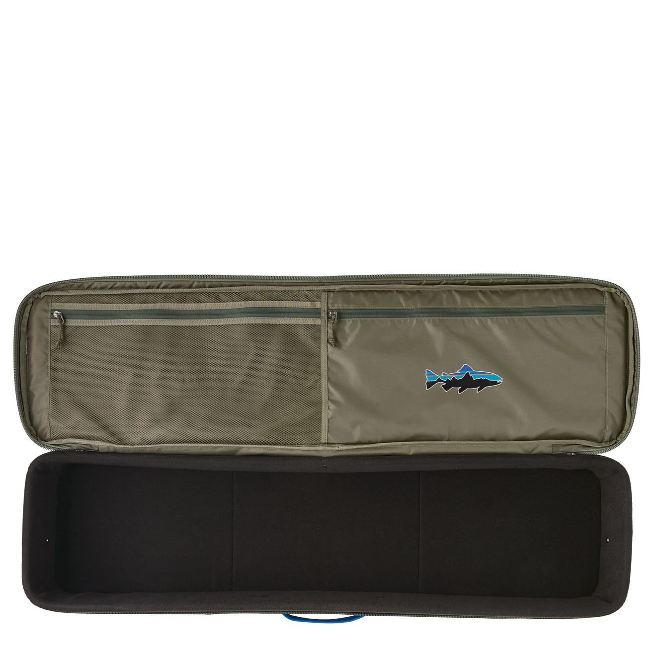 Patagonia Black Hole Rod Case Basin Green / Fitz Trout