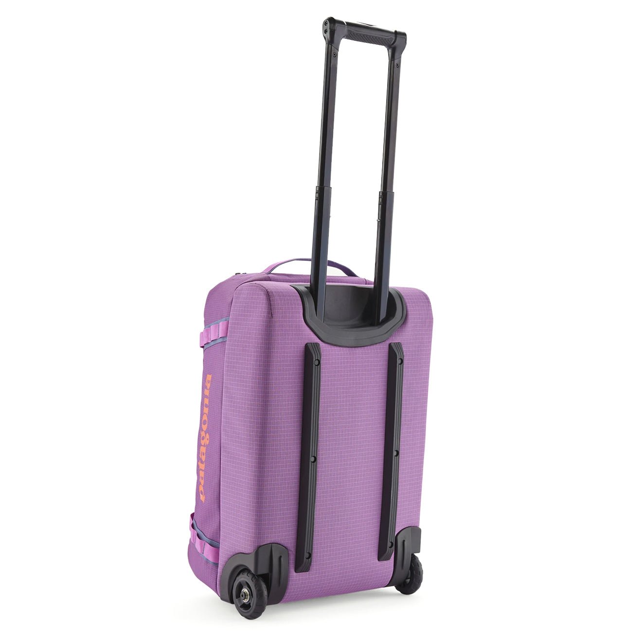 patagonia black hole wheeled duffel 45l purple Made with 100% recycled body fabric Patagonia Black Hole Wheeled Duffel