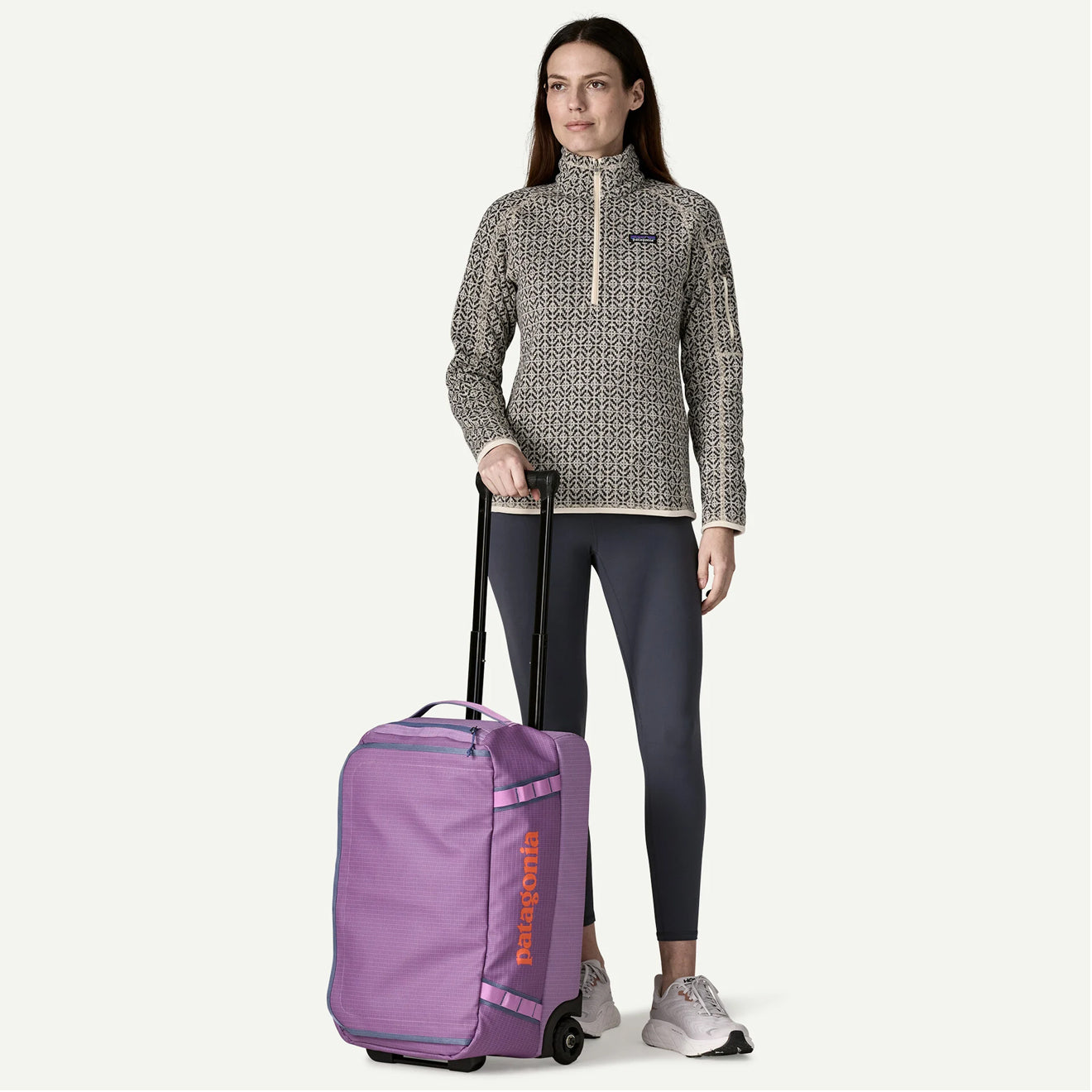 Patagonia Black Hole Wheeled Duffel 40L Brisk Purple - The Sporting Lodge