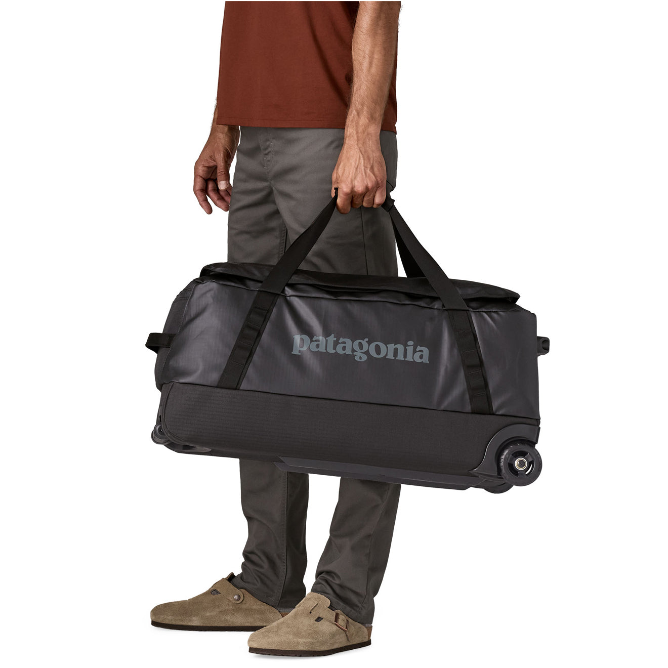 Patagonia Black Hole Wheeled Duffel 70L Black w/Black