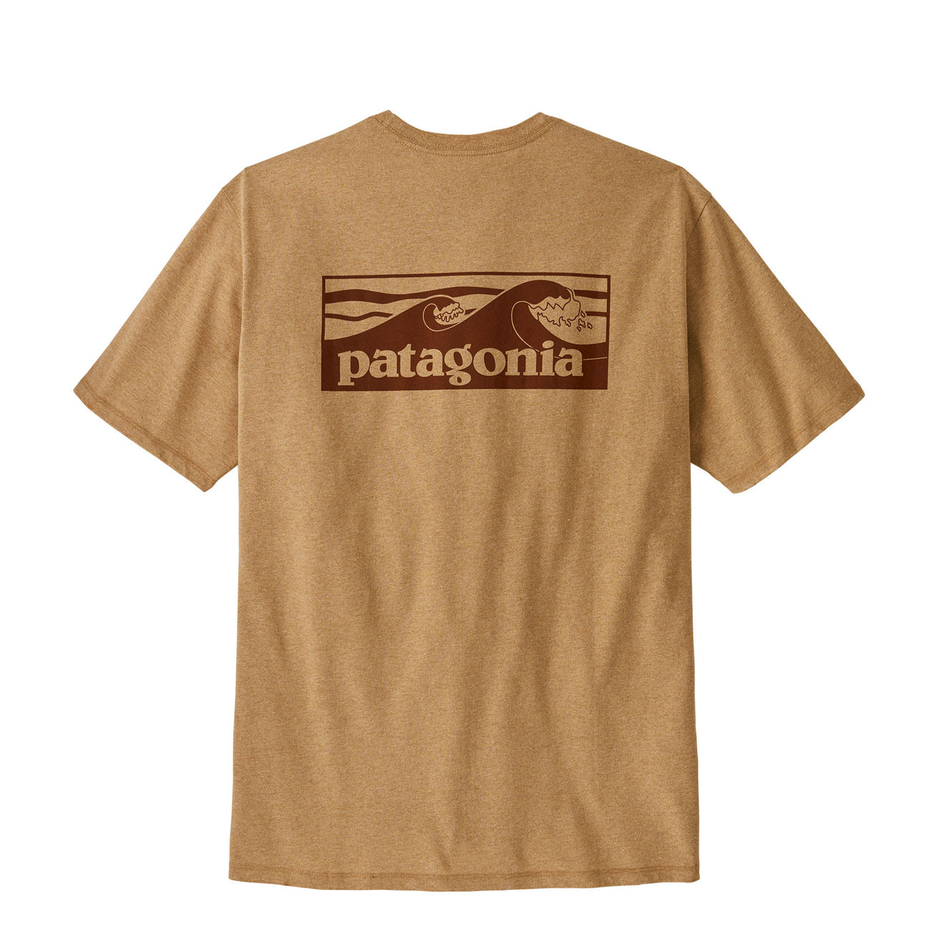 Patagonia Boardshort Logo Pocket Responsibili-Tee Talon Gold