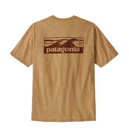 Patagonia Boardshort Logo Pocket Responsibili-Tee Talon Gold