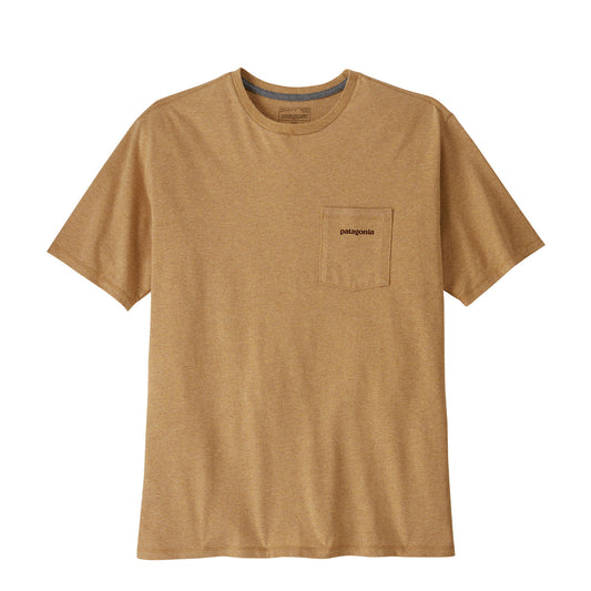 Patagonia Boardshort Logo Pocket Responsibili-Tee Talon Gold