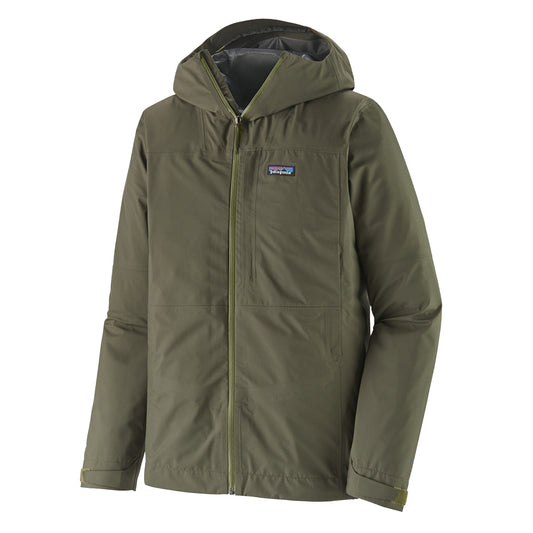 Patagonia Boulder Fork Rain Jacket Basin Green - The Sporting Lodge