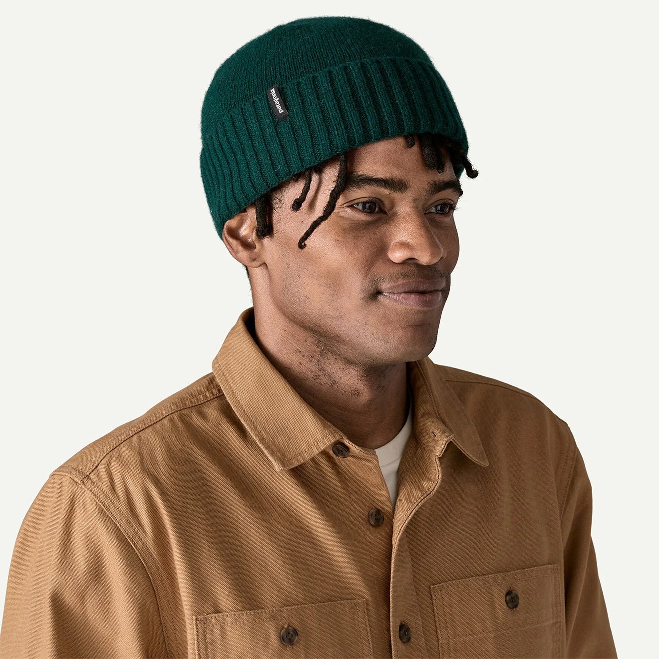 Patagonia Brodeo Beanie Cascade Green - The Sporting Lodge