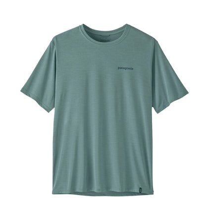 Patagonia Cap Cool Daily Shirt Boardshort Logo Blue Sage Light Blue Sage X - Dye