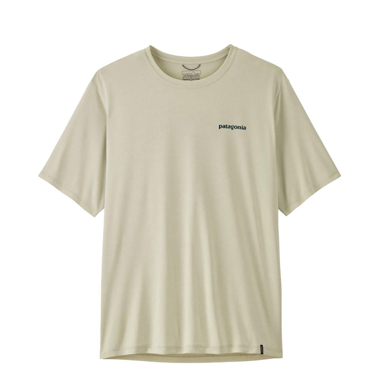 Patagonia Cap Cool Daily Shirt Boardshort Logo Dyno White