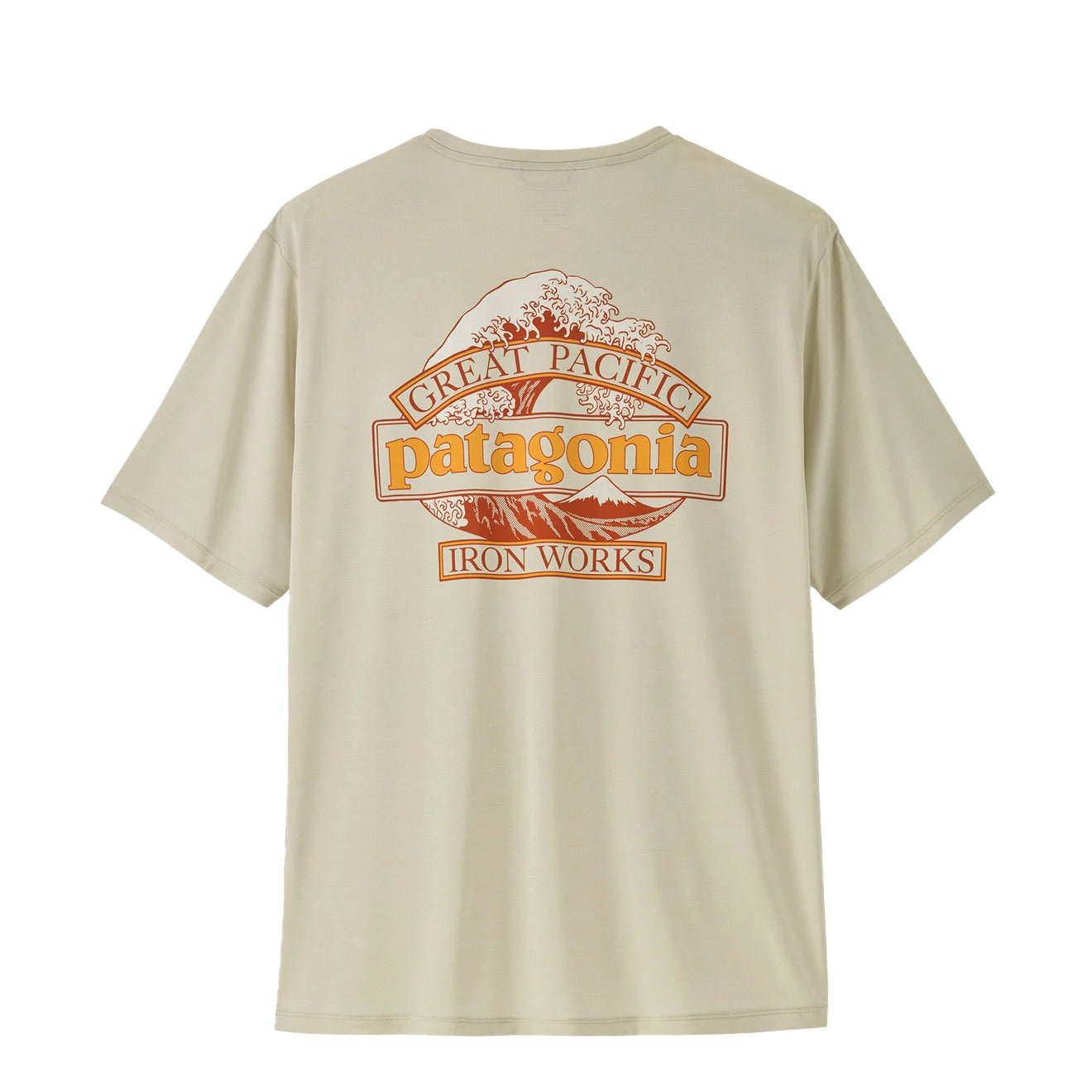 Patagonia Cap Cool Daily Shirt Great Waves Dyno White