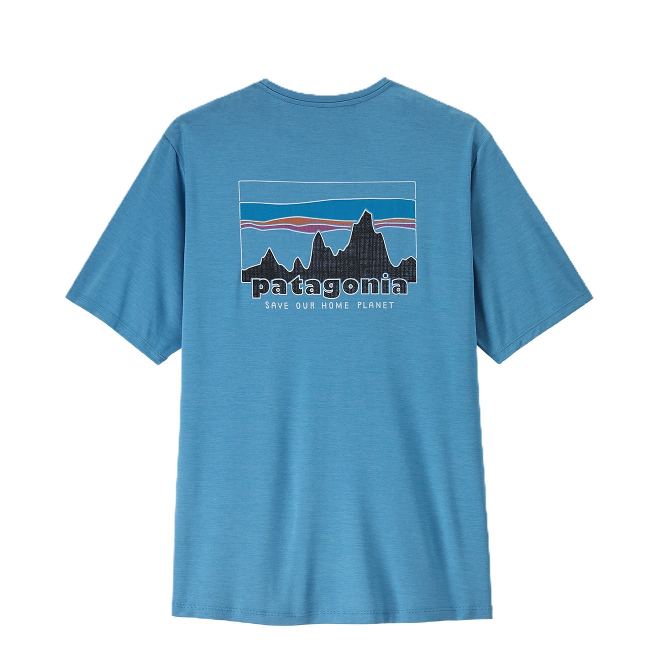 Patagonia Cap Cool Daily Shirt '73 Skyline Shore Blue Light Shore Blue X - Dye