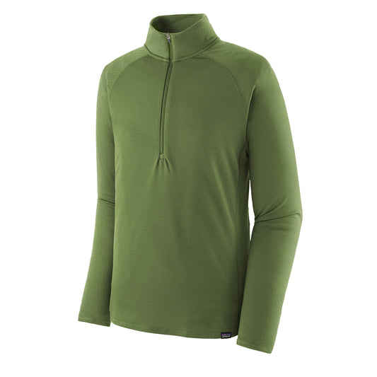 Patagonia Cap Midweight Zip Neck Terrain Green - The Sporting Lodge