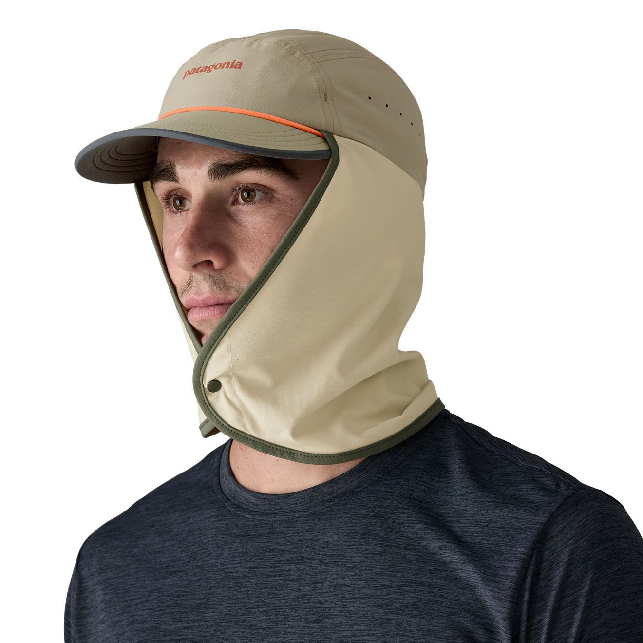 Patagonia Caped Merganzer Hat River Rock Green
