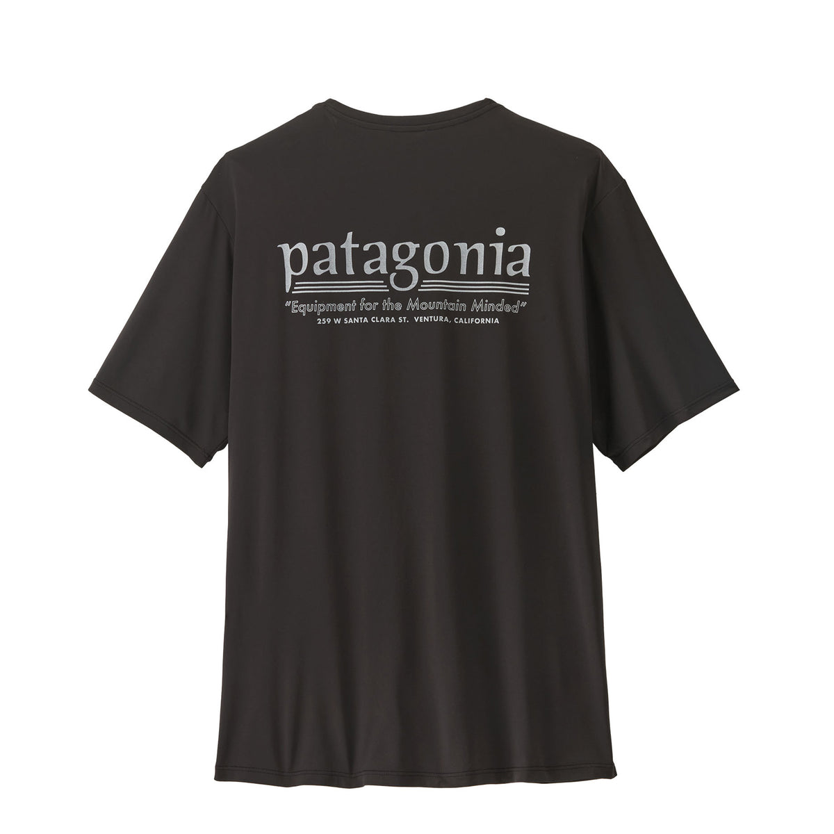 Patagonia Capilene Cool Daily Shirt Hut Tripper Black