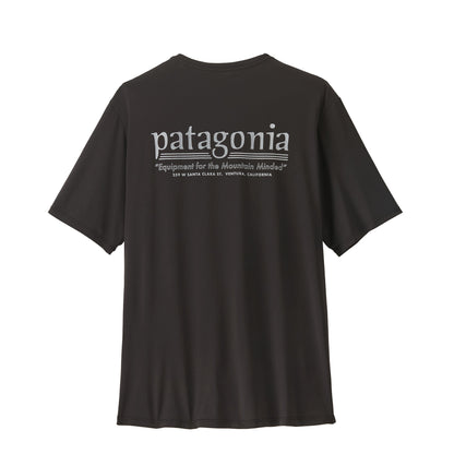 Patagonia Capilene Cool Daily Shirt Hut Tripper Black