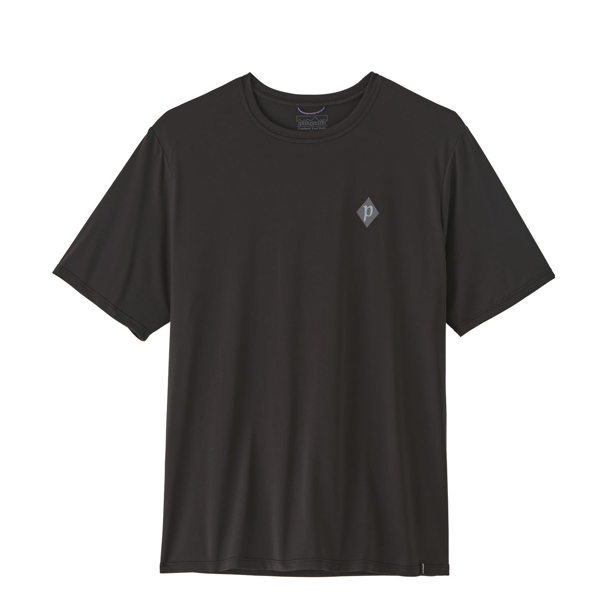 Patagonia Capilene Cool Daily Shirt Hut Tripper Black