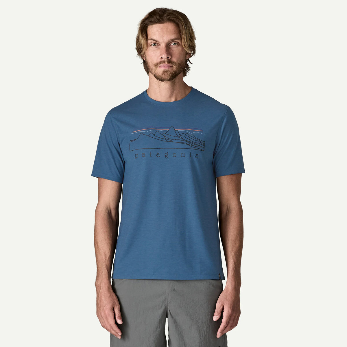 Patagonia Capilene Cool Trail Shirt Stratapeaks Basin Green