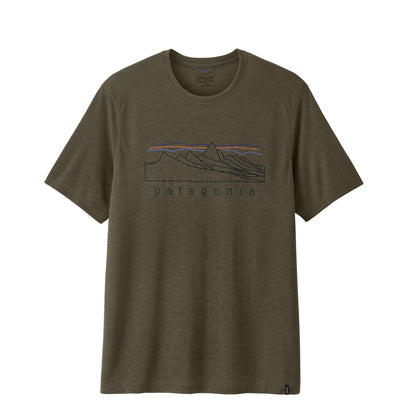 Patagonia Capilene Cool Trail Shirt Stratapeaks Basin Green