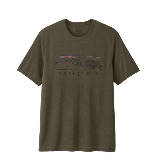 Patagonia Capilene Cool Trail Shirt Stratapeaks Basin Green