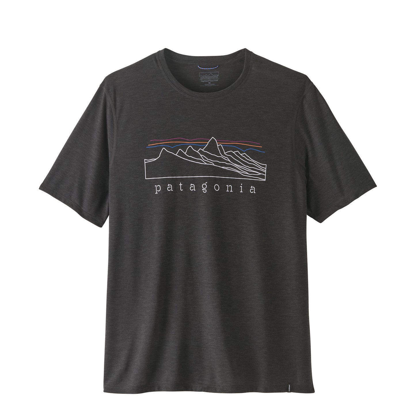 Patagonia Capilene Cool Trail Shirt Stratapeaks Ink Black