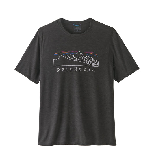 Patagonia Capilene Cool Trail Shirt Stratapeaks Ink Black