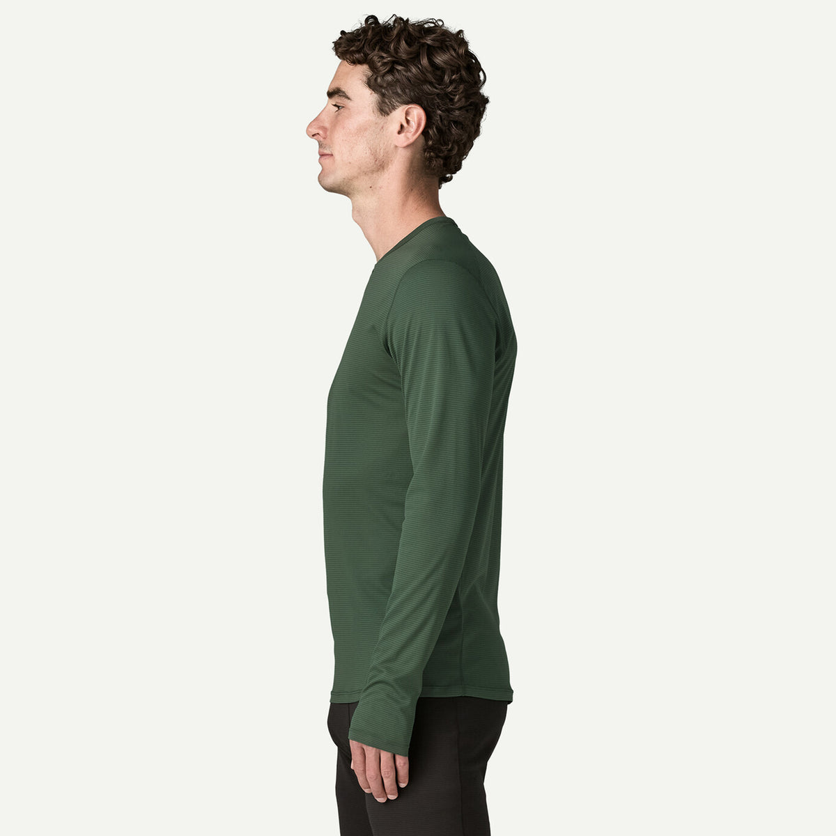 Patagonia Capilene Lightweight Crewneck Canopy Green