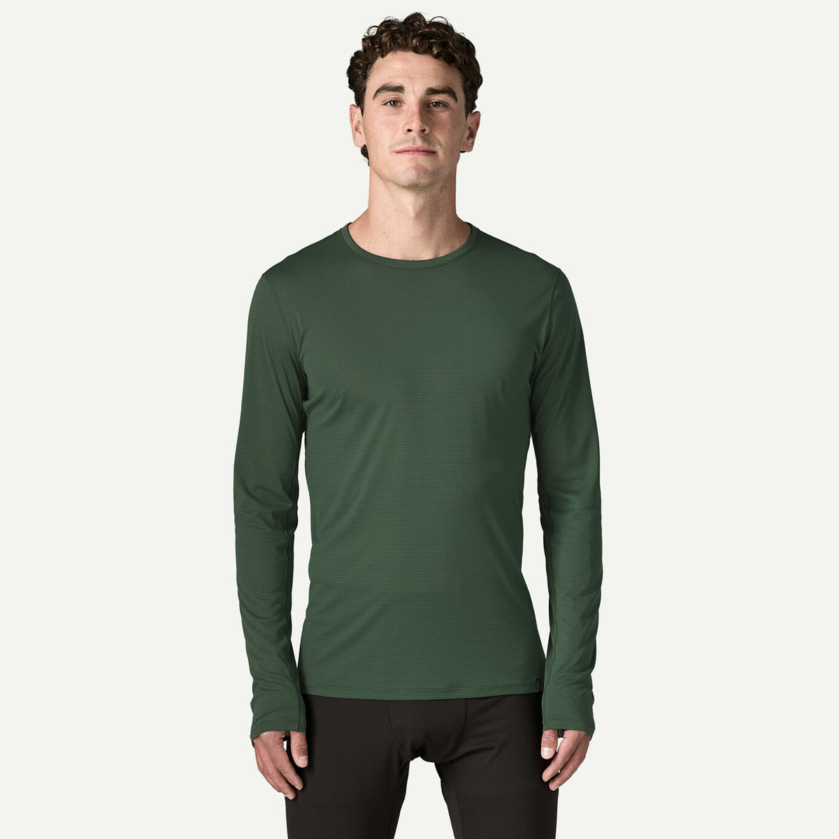 Patagonia Capilene Lightweight Crewneck Canopy Green