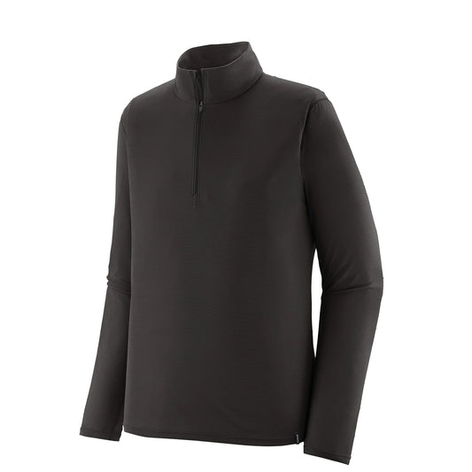 Patagonia Capilene Lightweight Zip-Neck Black