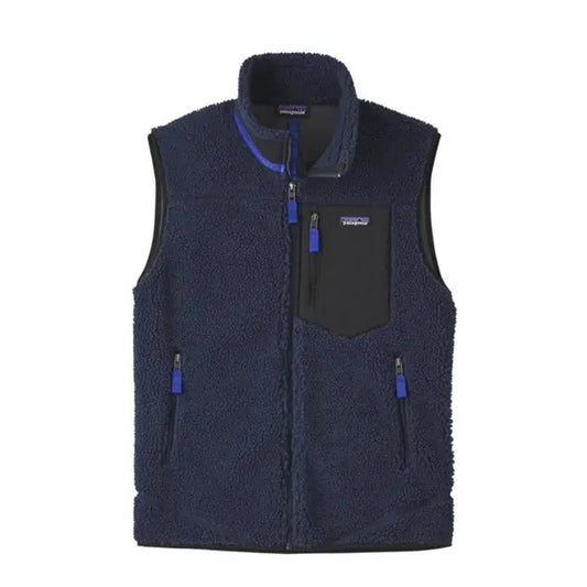 Patagonia Classic Retro-X Fleece Vest New Navy - The Sporting Lodge