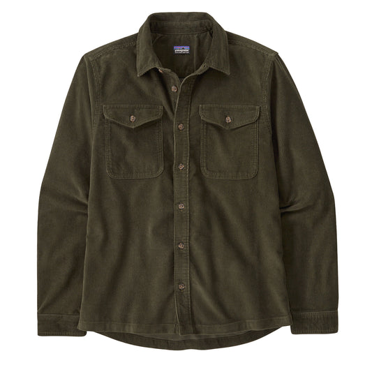 Patagonia Corduroy Shirt Pine Needle Green - The Sporting Lodge