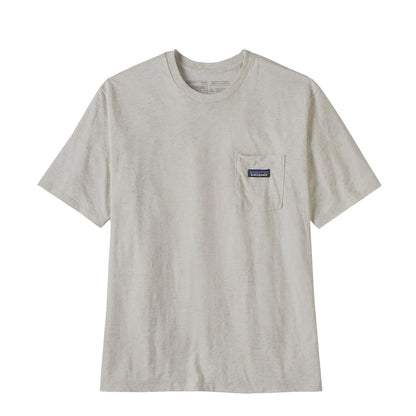 Patagonia Daily Pocket Tee Birch White - The Sporting Lodge