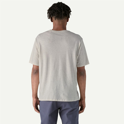 Patagonia Daily Pocket Tee Birch White - The Sporting Lodge