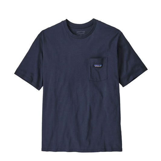 Patagonia Daily Pocket Tee New Navy - The Sporting Lodge