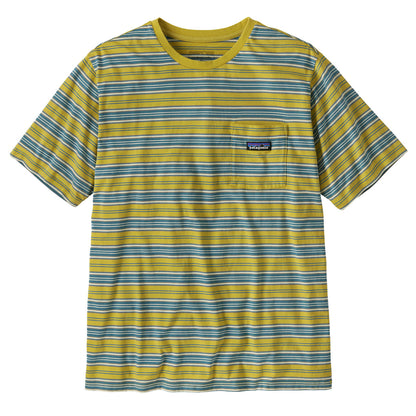 Patagonia Daily Pocket Tee Summer Camp / Bundle Green - The Sporting Lodge