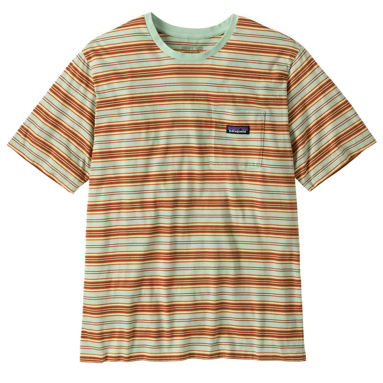 Patagonia Daily Pocket Tee Summer Camp / Rinsed Green - The Sporting Lodge