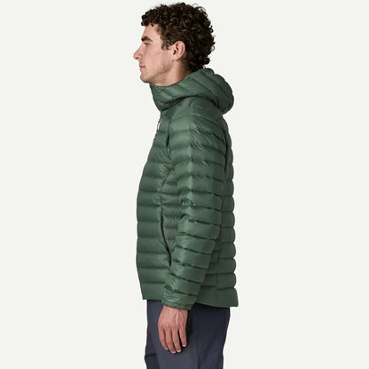 Patagonia Down Sweater Hoody Jacket Treeline Green