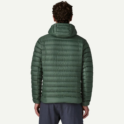 Patagonia Down Sweater Hoody Jacket Treeline Green