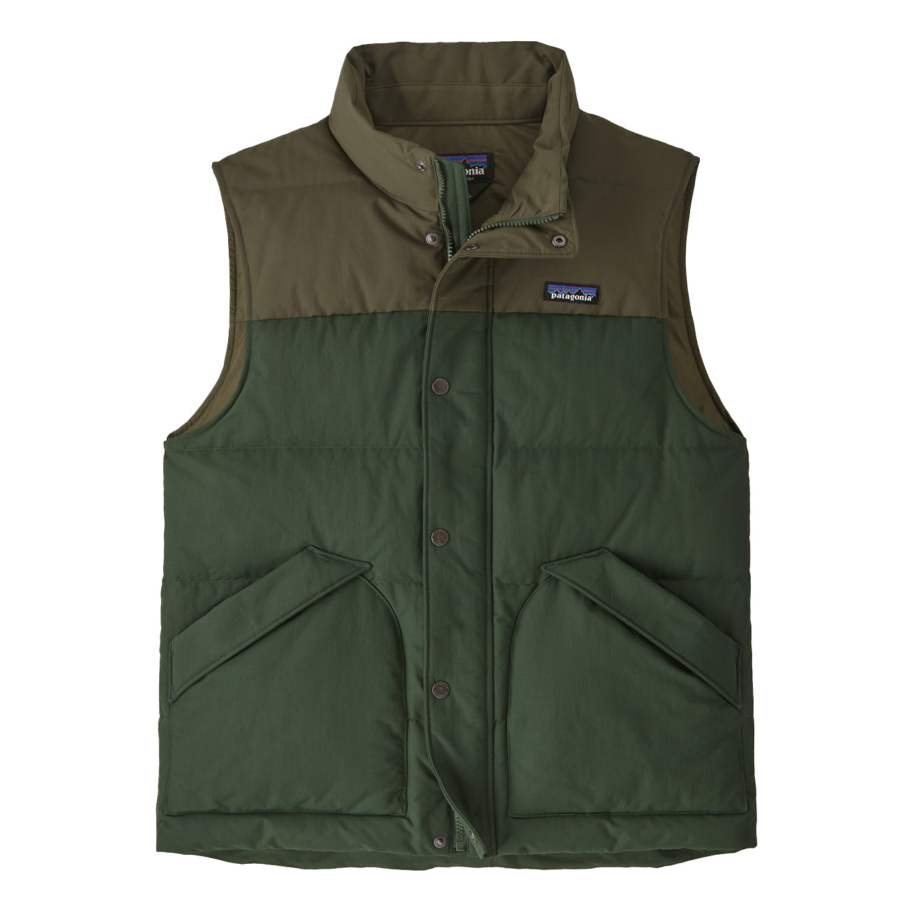 Patagonia Downdrift Vest Torrey Pine Green | The Sporting Lodge