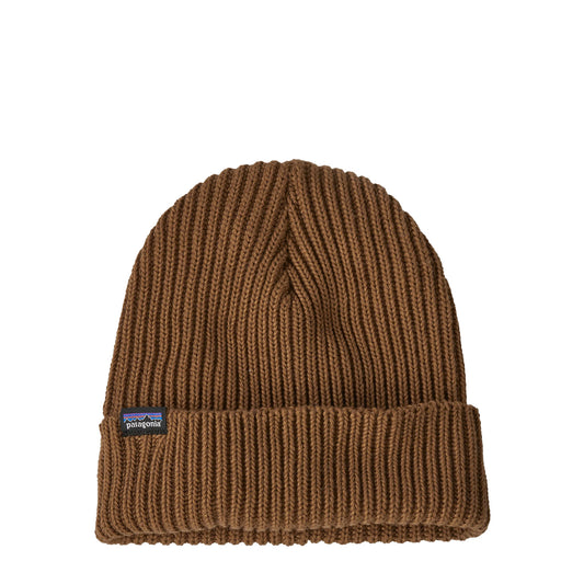 Patagonia Fishermans Rolled Beanie Raptor Brown - The Sporting Lodge