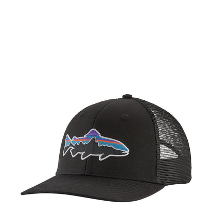 Patagonia Fitz Roy Trout Trucker Hat Black