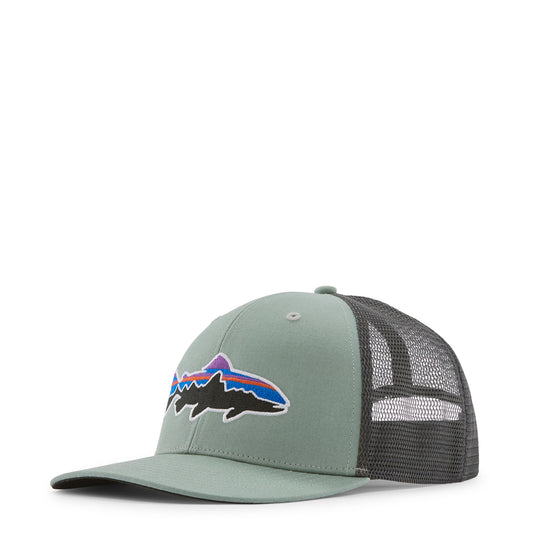 Patagonia Fitz Roy Trout Trucker Hat Cover Green