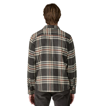 Patagonia Fjord Flannel Shirt Catch Ink Black