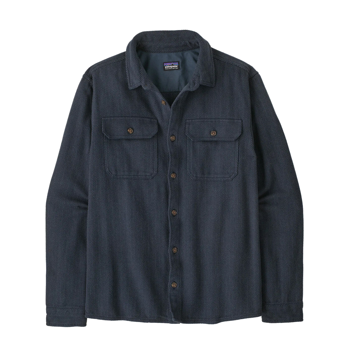 Patagonia Fjord Loft Shirt Mirror Weave / Summit Blue