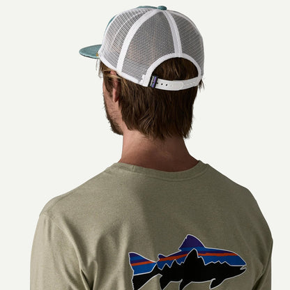 Patagonia Fly Catcher Hat Fitz Roy Trout Blue Sage