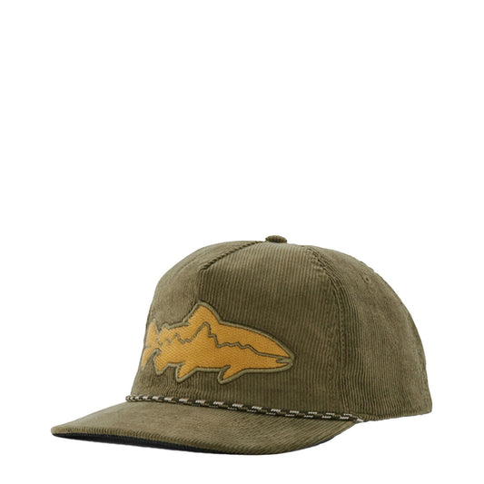 Patagonia Fly Catcher Hat Fitz Roy Trout / Tent Green