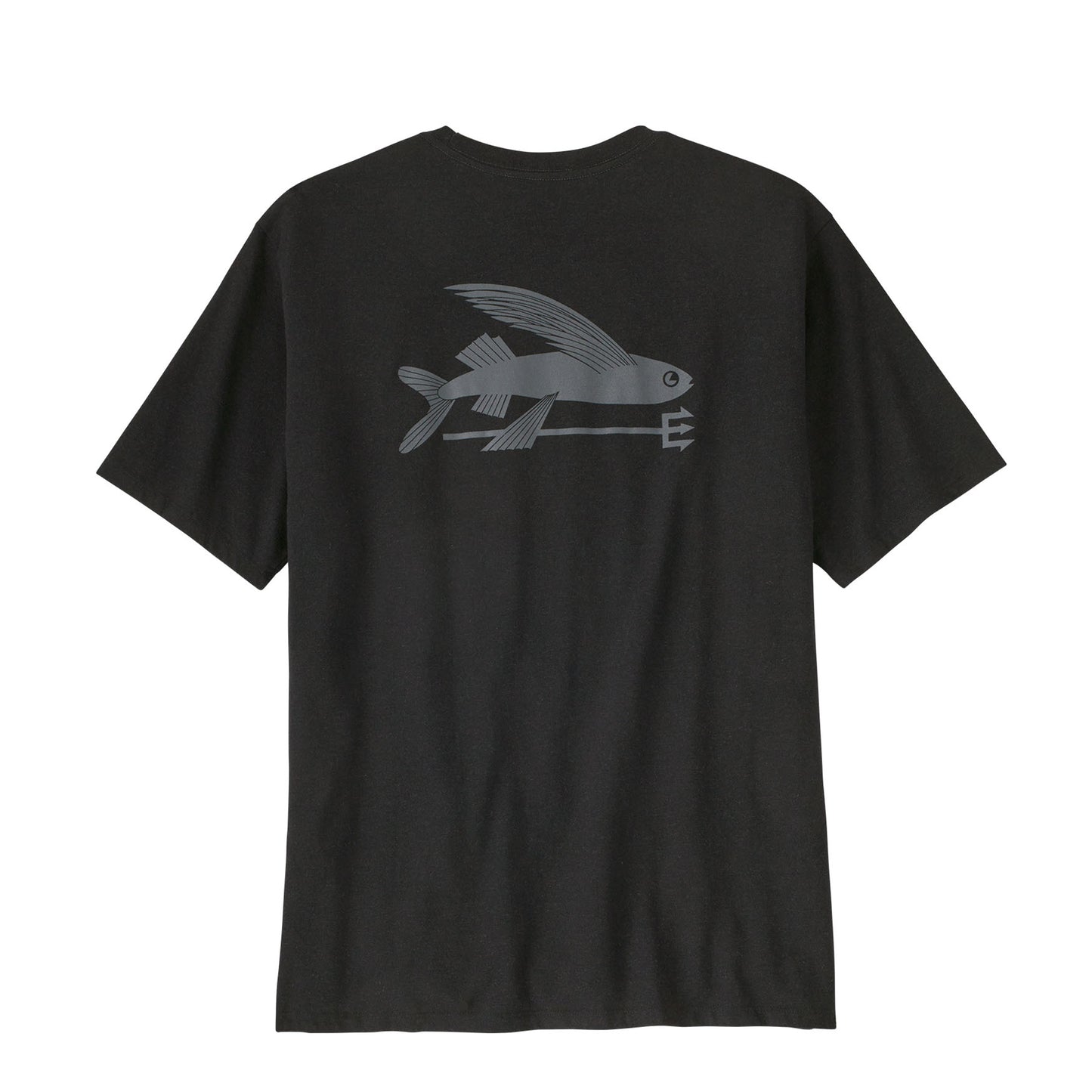 Patagonia Flying Fish Responsibili-Tee Ink Black