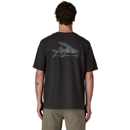 Patagonia Flying Fish Responsibili-Tee Ink Black