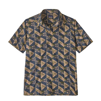 Patagonia Go To Shirt Jaguar Geo Dolomite Blue